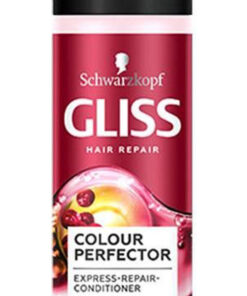 Schwarzkopf gliss hair repair colour perfector express-repair-conditioner 200ml (Minus hætte) online shopping billigt tilbud shoppetur