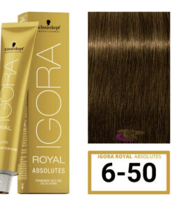 Schwarzkopf professional igora royal absolutes permanent anti-age color creme 6-50 dunkelblond 60ml online shopping billigt tilbud shoppetur