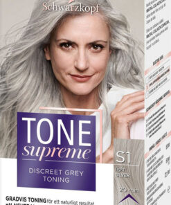 Schwarzkopf tone supreme discreet grey toning S1 light silver online shopping billigt tilbud shoppetur