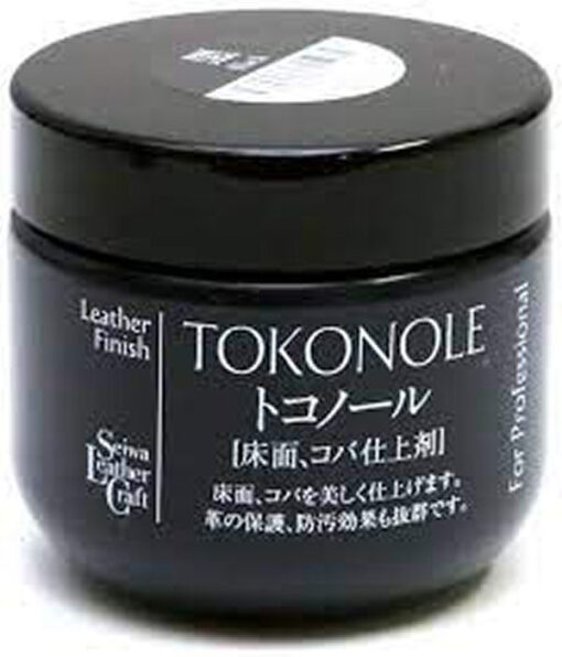 Seiwa leather craft tokonole leather finish black 120g online shopping billigt tilbud shoppetur