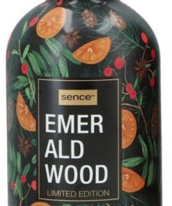 Sence emer ald wood limited edition hand soap orange & bergamot 350ml online shopping billigt tilbud shoppetur