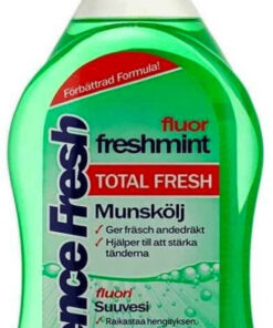 Sence fresh total fresh fluor freshmint mundskyld 500ml online shopping billigt tilbud shoppetur