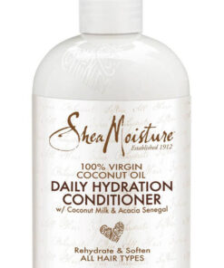 Shea moisture 100% virgin coconut oil daily hydration conditioner 384ml online shopping billigt tilbud shoppetur