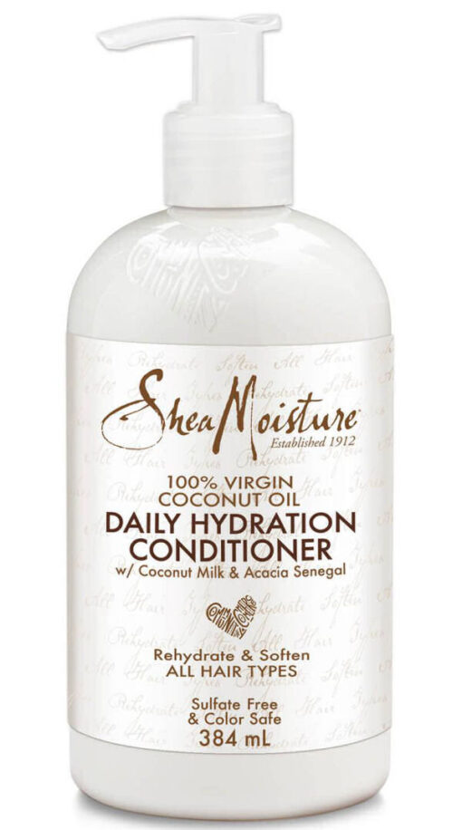 Shea moisture 100% virgin coconut oil daily hydration conditioner 384ml online shopping billigt tilbud shoppetur