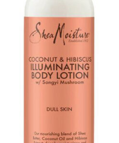 Shea moisture coconut & hibiscus illuminating body lotion with songyi mushroom 384ml online shopping billigt tilbud shoppetur