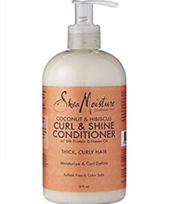 Shea moisture curl & shine conditioner coconut & hibiscus 379ml online shopping billigt tilbud shoppetur