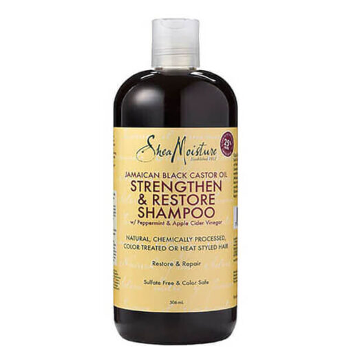 Shea moisture jamaican black castor oil strengthen & restore shampoo 506ml online shopping billigt tilbud shoppetur