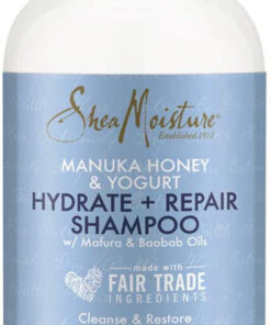 Shea moisture manuka honey & yogurt hydrate + repair shampoo 384ml online shopping billigt tilbud shoppetur