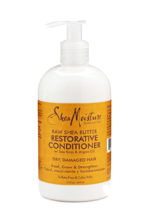 Shea moisture raw shea butter restorative conditioner 379ml (Minus prop) online shopping billigt tilbud shoppetur