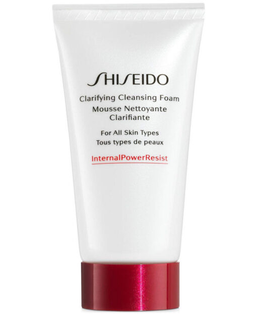 Shiseido ginza tokyo clarifying cleansing foam for all skin types 50ml online shopping billigt tilbud shoppetur