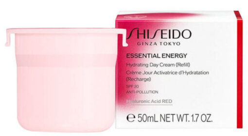 Shiseido ginza tokyo essential energy hydrating day cream refill 50ml online shopping billigt tilbud shoppetur