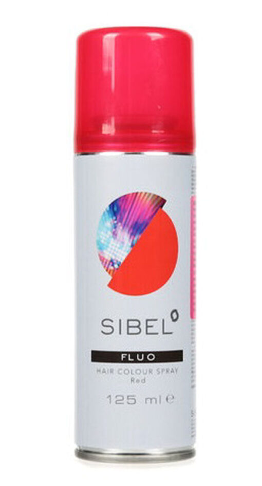 Sibel fluo hair colour spray red 125ml (Dato) online shopping billigt tilbud shoppetur