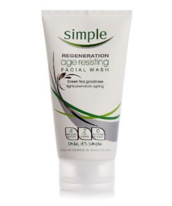 Simple regeneration age resisting facial wash 150ml online shopping billigt tilbud shoppetur