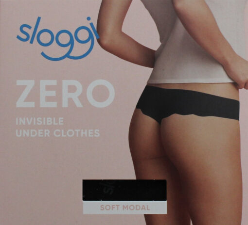 Sloggi zero hipstring invisible under clothes soft modal sorte str. L online shopping billigt tilbud shoppetur