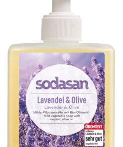 Sodasan flydende håndsæbe lavendel & olive 300ml online shopping billigt tilbud shoppetur