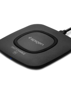 Spigen essential fast wireless charger black online shopping billigt tilbud shoppetur