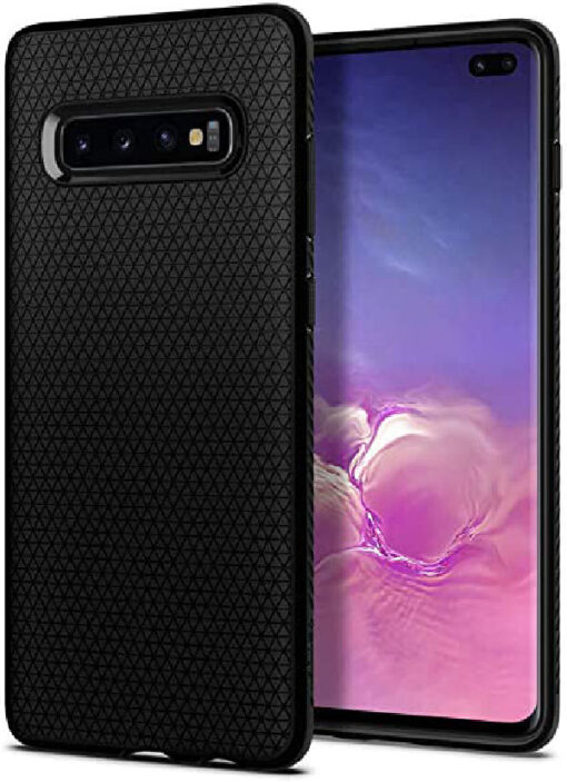 Spigen smartphone case matte black for galaxy S10e online shopping billigt tilbud shoppetur