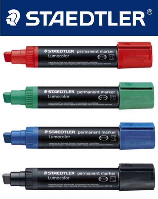 Staedtler 388 Lumocolor permanant marker rød 5 stk online shopping billigt tilbud shoppetur