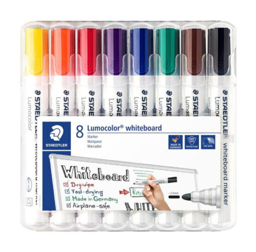 Staedtler lumocolor whiteboard marker 8 stk. online shopping billigt tilbud shoppetur