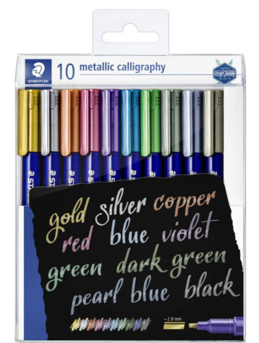 Staedtler metallic calligraphy 2