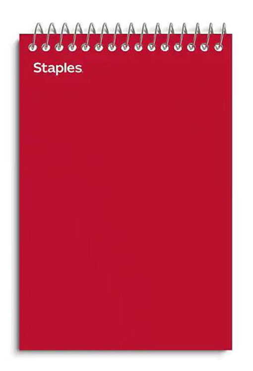 Staples A6 linjeret standard writing pad 579-66-92 60g 100 ark 10 stk. online shopping billigt tilbud shoppetur