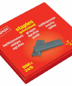 Staples hæfteklammer 24/6 1000 stk. 21946 online shopping billigt tilbud shoppetur