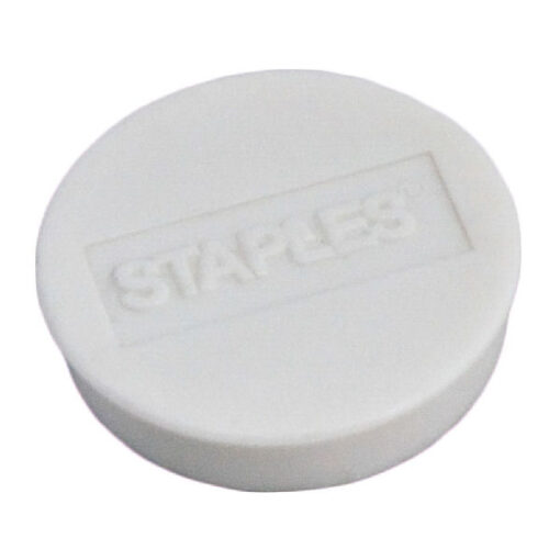 Staples magneter 30mm 10 stk. hvid online shopping billigt tilbud shoppetur