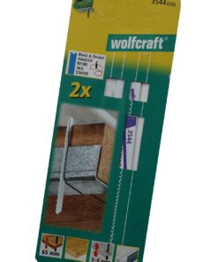 Stiksavsklinger 2 x BiM 130/105mm Wolfcraft 3544000 online shopping billigt tilbud shoppetur