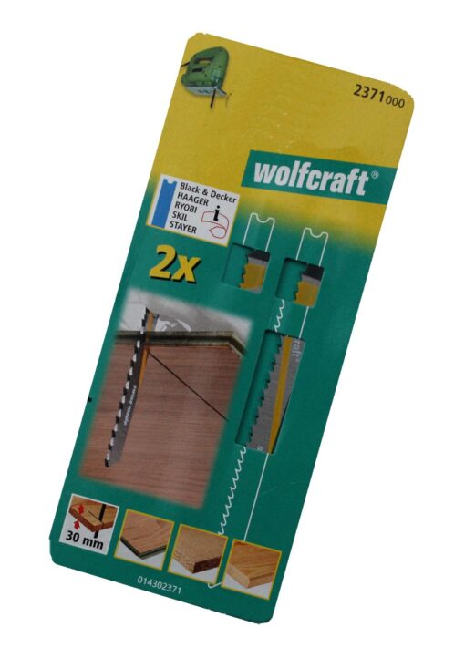 Stiksavsklinger 2 x HCS 100/81mm Wolfcraft 2371000 online shopping billigt tilbud shoppetur