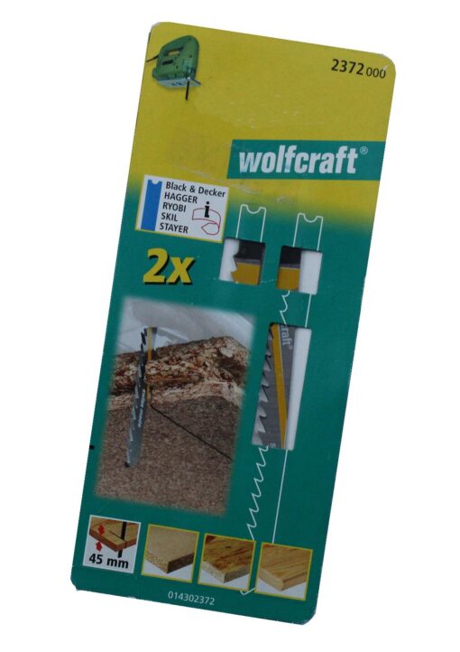 Stiksavsklinger 2 x HCS 100/81mm Wolfcraft 2372000 online shopping billigt tilbud shoppetur