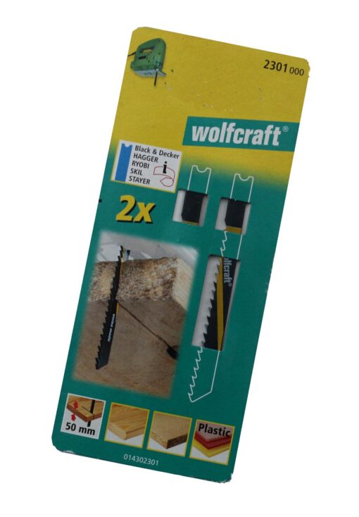 Stiksavsklinger 2 x HCS 80/61mm Wolfcraft 2301000 online shopping billigt tilbud shoppetur