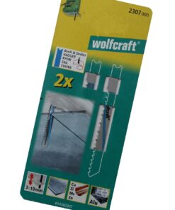 Stiksavsklinger 2 x HCS 80/61mm Wolfcraft 2307000 online shopping billigt tilbud shoppetur