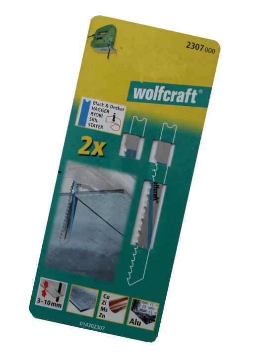 Stiksavsklinger 2 x HCS 80/61mm Wolfcraft 2307000 online shopping billigt tilbud shoppetur