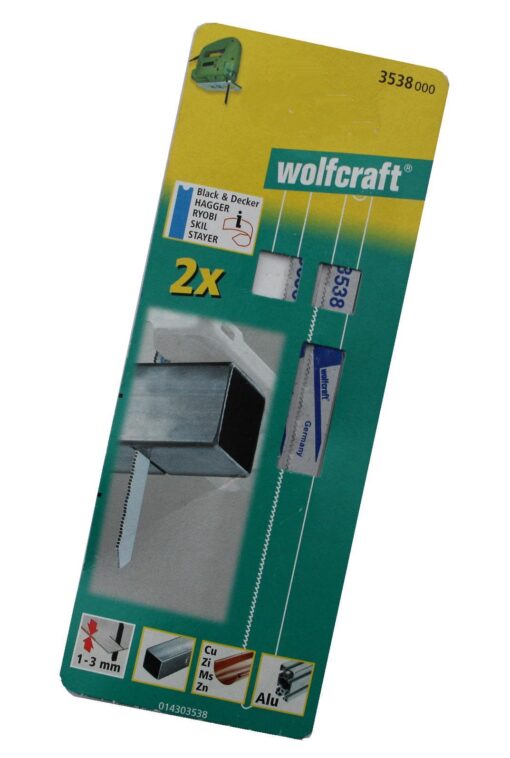 Stiksavsklinger 2 x HCS Wolfcraft 3538000 online shopping billigt tilbud shoppetur