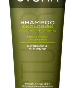 Stuhr shampoo økologisk aloe vera & grøn te med et hint af jasmin 200ml online shopping billigt tilbud shoppetur