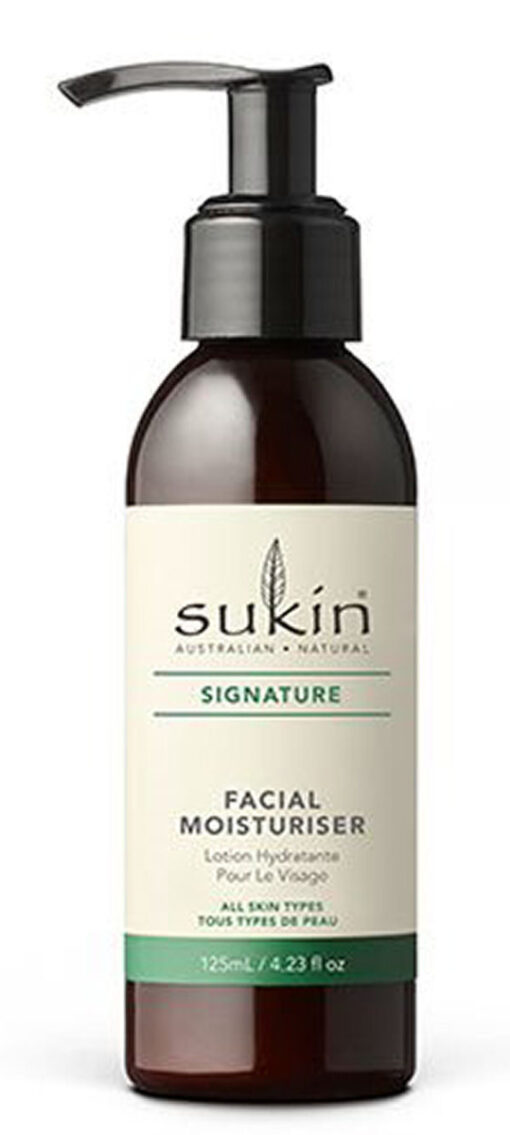 Sukin australian natural signature facial moisturiser all skin types 125ml online shopping billigt tilbud shoppetur