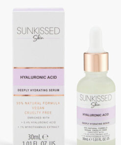 Sunkissed skin hyaluronic acid deeply hydrating serum 30ml online shopping billigt tilbud shoppetur