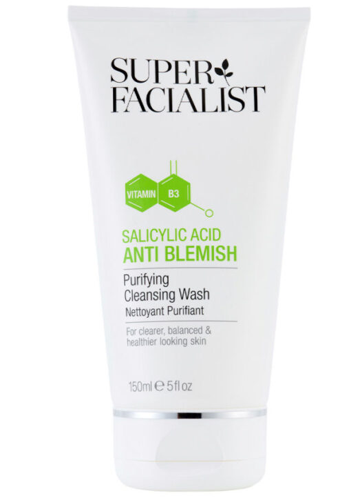 Super facialist salicylic acid anti blemish purifying cleansing wash 150ml online shopping billigt tilbud shoppetur