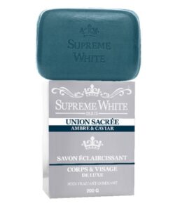 Supreme white paris toning soap amber & caviar 200g online shopping billigt tilbud shoppetur