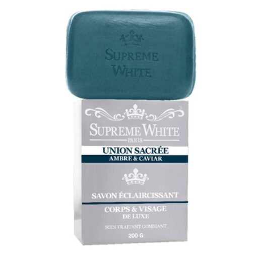 Supreme white paris toning soap amber & caviar 200g online shopping billigt tilbud shoppetur