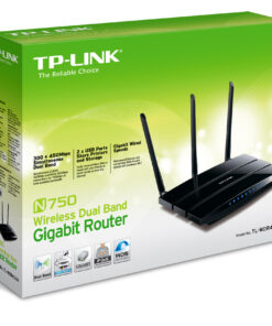 TP-Link TL-WDR4300 N750 wireless dual band gigabit router online shopping billigt tilbud shoppetur