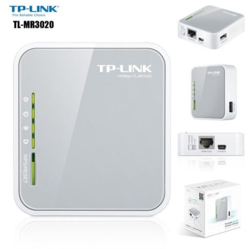 TP-link portable 3G/4G wireless N router model TL-MR3020 online shopping billigt tilbud shoppetur