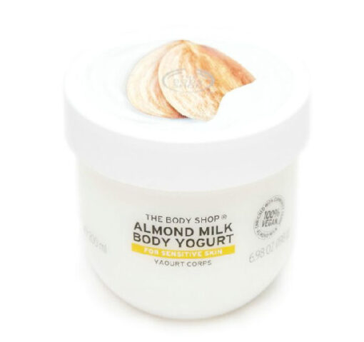 The body shop almond milk body yogurt for sensitive skin 200ml online shopping billigt tilbud shoppetur