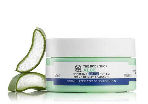The body shop aloe soothing night cream 50ml online shopping billigt tilbud shoppetur