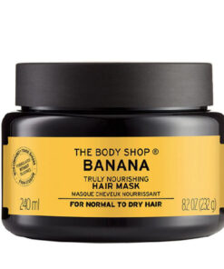 The body shop banana truly nourishing hair mask 240ml online shopping billigt tilbud shoppetur