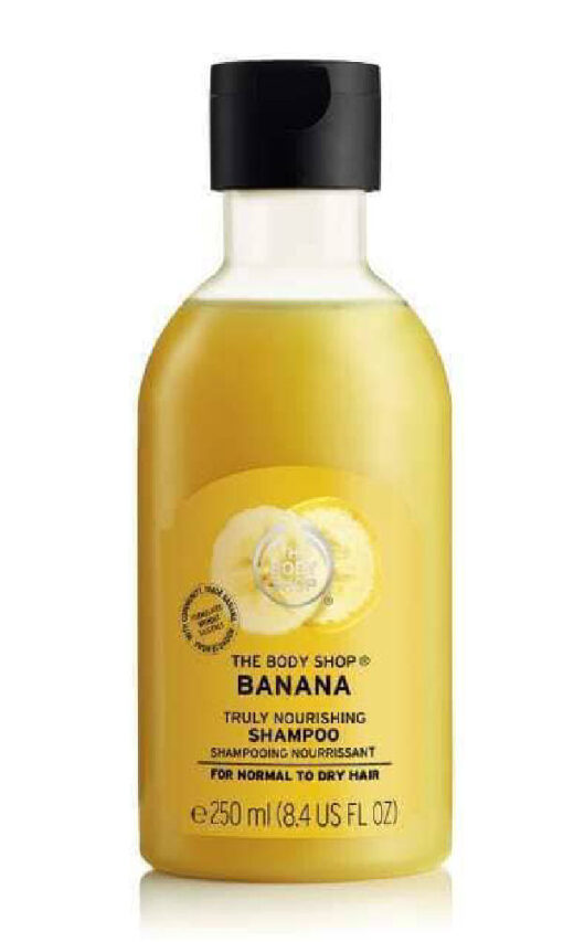 The body shop banana truly nourishing shampoo 250ml online shopping billigt tilbud shoppetur