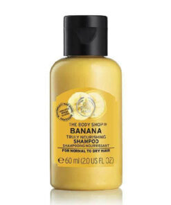 The body shop banana truly nourishing shampoo 60ml online shopping billigt tilbud shoppetur