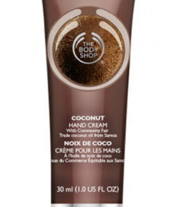 The body shop coconut hand cream 30ml online shopping billigt tilbud shoppetur