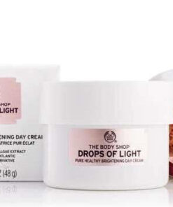 The body shop drops of light pure healthy brightening day cream 50ml online shopping billigt tilbud shoppetur