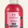 The body shop fresh raspberry shower gel 250ml online shopping billigt tilbud shoppetur